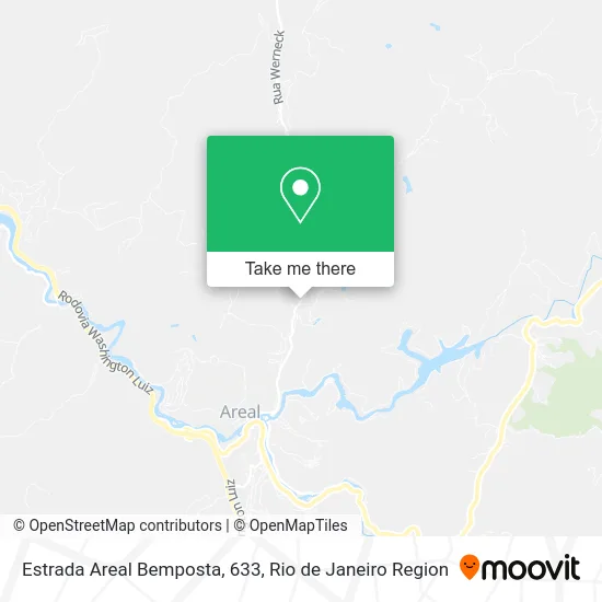 Estrada Areal Bemposta, 633 map