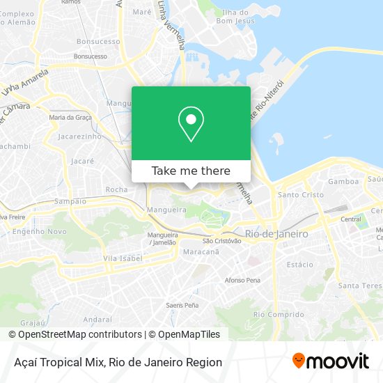Açaí Tropical Mix map