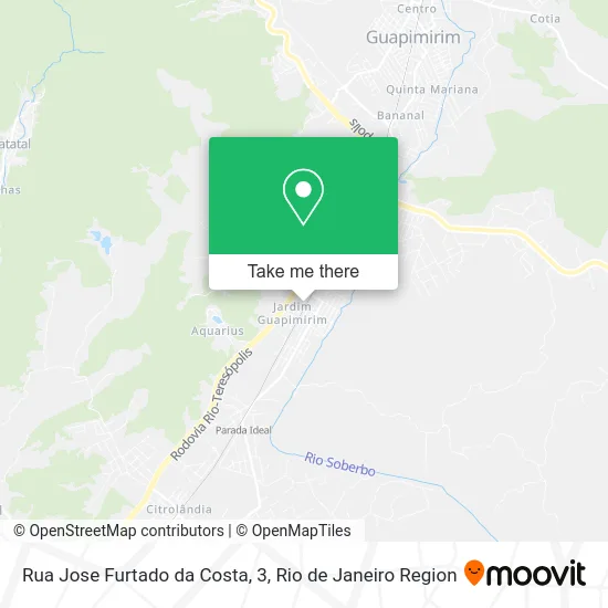 Rua Jose Furtado da Costa, 3 map