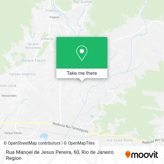 Rua Manoel de Jesus Pereira, 60 map