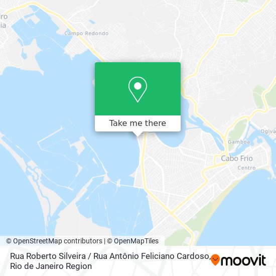Rua Roberto Silveira / Rua Antônio Feliciano Cardoso map