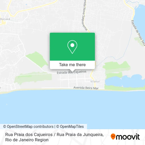 Rua Praia dos Cajueiros / Rua Praia da Junqueira map