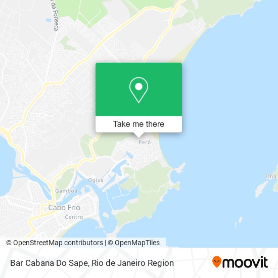 Bar Cabana Do Sape map