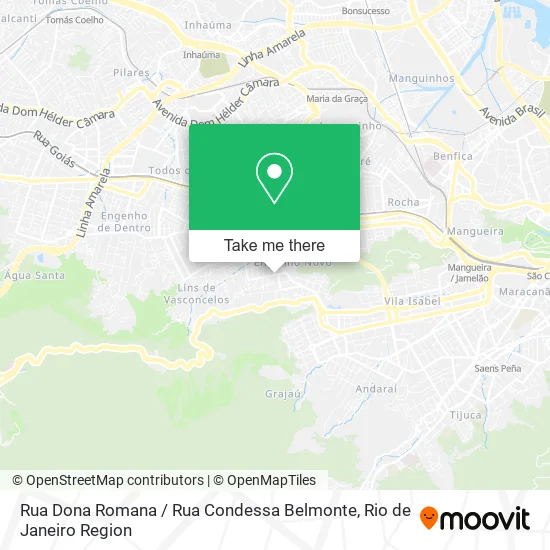 Rua Dona Romana / Rua Condessa Belmonte map