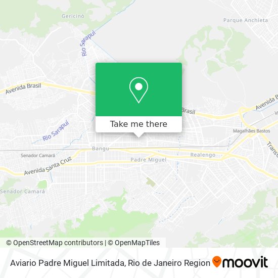 Aviario Padre Miguel Limitada map