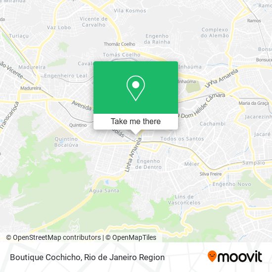 Boutique Cochicho map