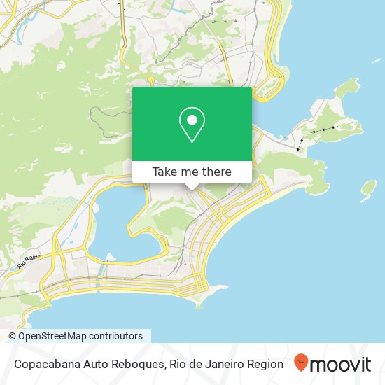 Mapa Copacabana Auto Reboques