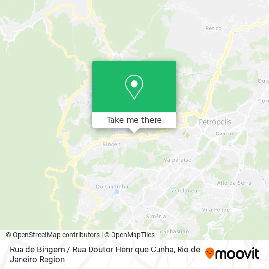 Rua de Bingem / Rua Doutor Henrique Cunha map