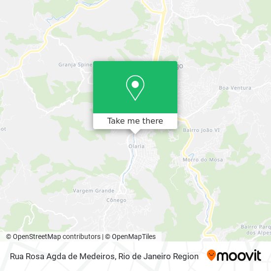 Rua Rosa Agda de Medeiros map