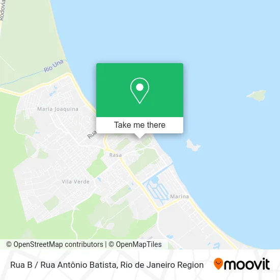 Rua B / Rua Antônio Batista map