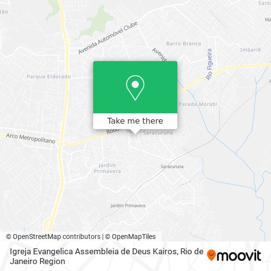 Igreja Evangelica Assembleia de Deus Kairos map