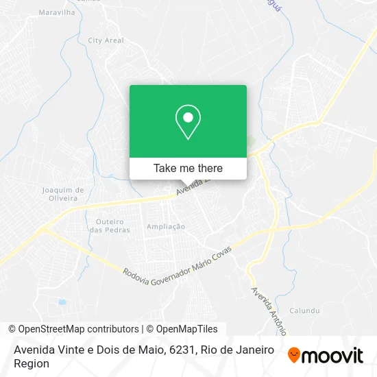 Avenida Vinte e Dois de Maio, 6231 map