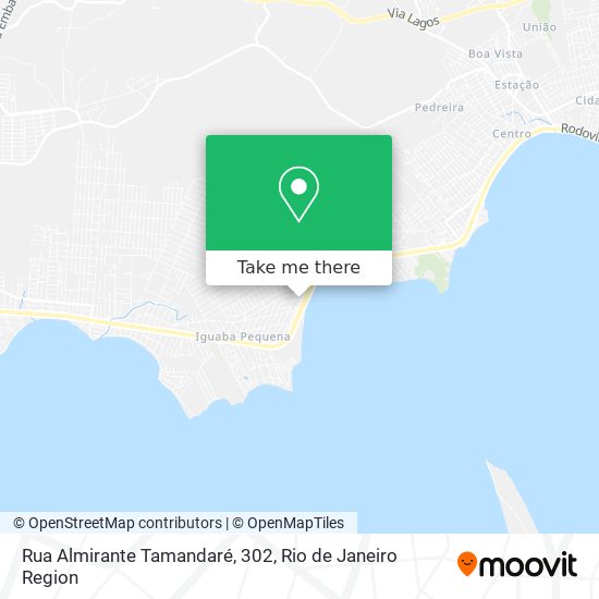 Mapa Rua Almirante Tamandaré, 302