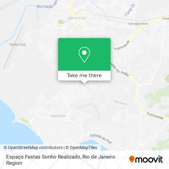 Espaço Festas Sonho Realizado map