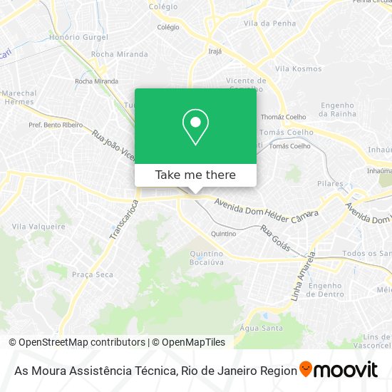 As Moura Assistência Técnica map