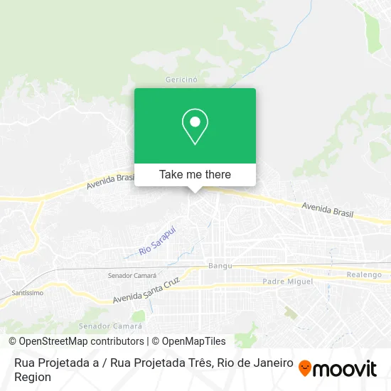 Rua Projetada a / Rua Projetada Três map