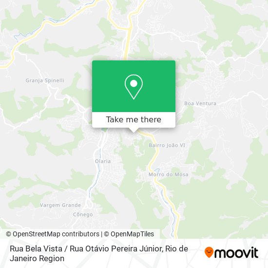 Rua Bela Vista / Rua Otávio Pereira Júnior map