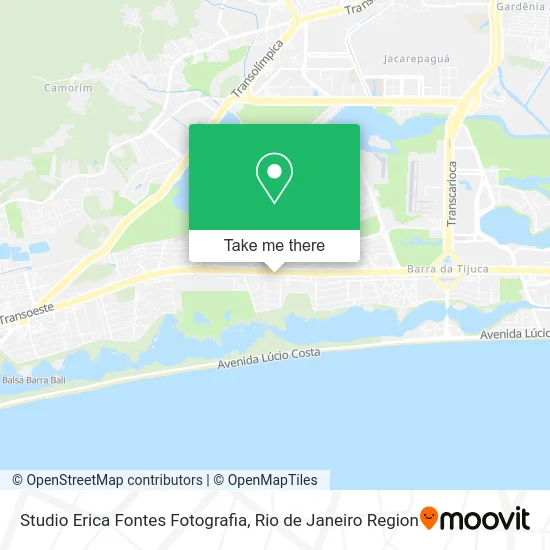 Studio Erica Fontes Fotografia map