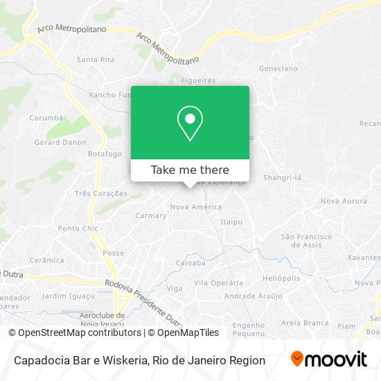 Capadocia Bar e Wiskeria map