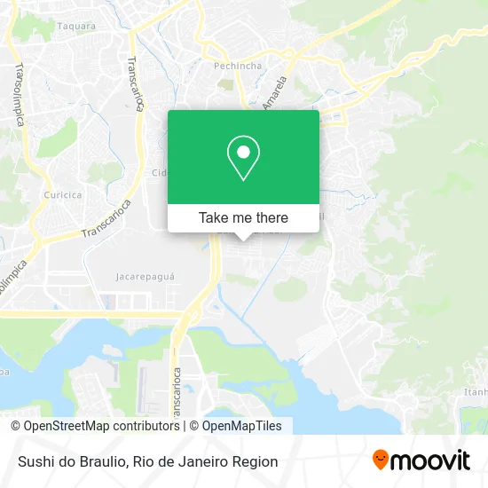 Sushi do Braulio map