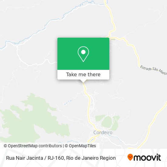 Rua Nair Jacinta / RJ-160 map