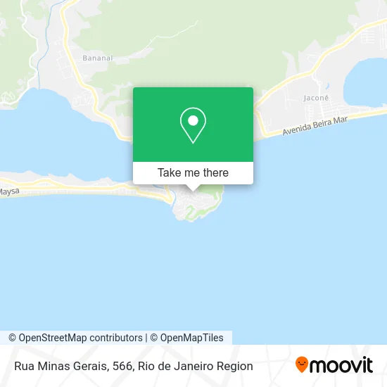 Rua Minas Gerais, 566 map