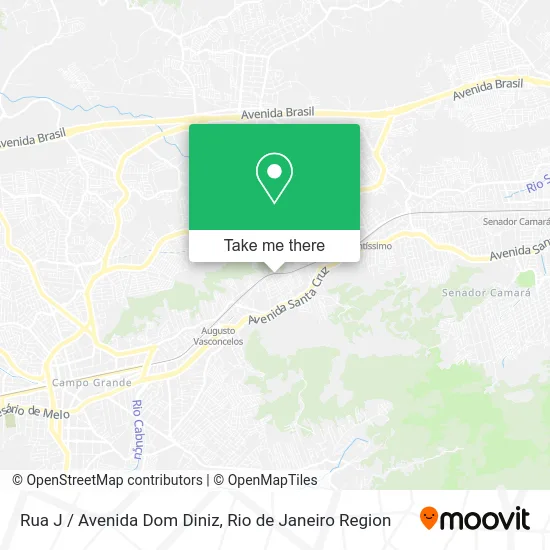 Rua J / Avenida Dom Diniz map