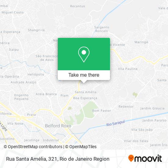 Rua Santa Amélia, 321 map