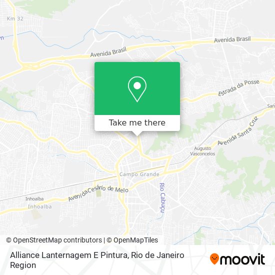 Alliance Lanternagem E Pintura map
