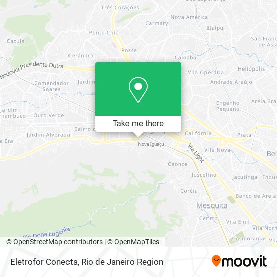 Eletrofor Conecta map
