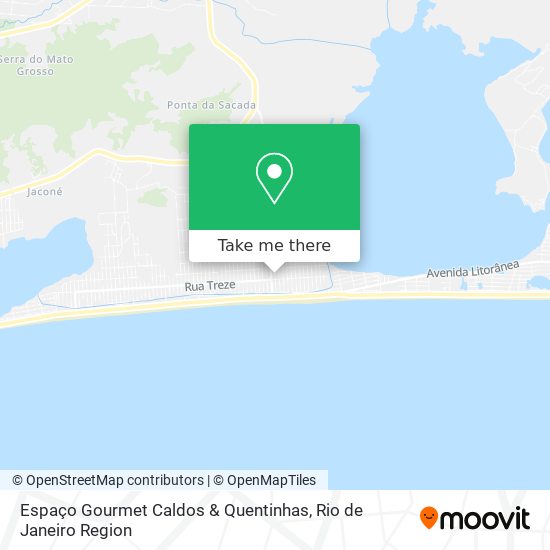Espaço Gourmet Caldos & Quentinhas map