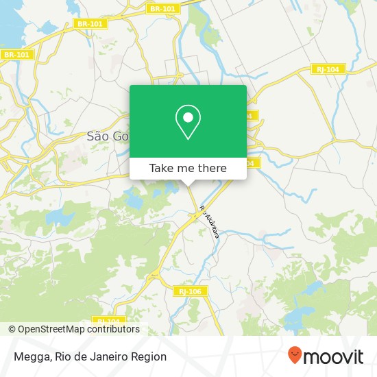 Mapa Megga