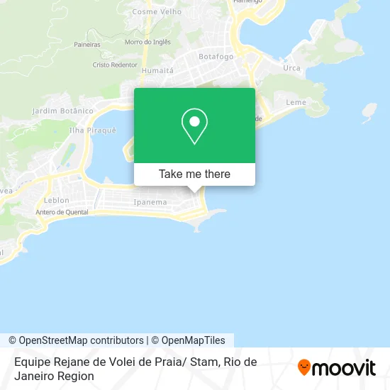 Equipe Rejane de Volei de Praia/ Stam map