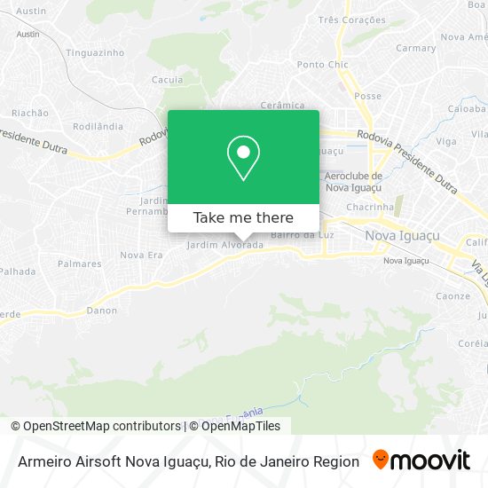 Armeiro Airsoft Nova Iguaçu map