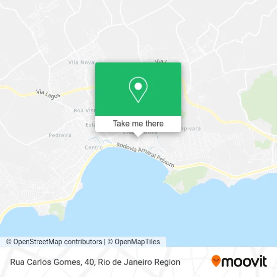 Rua Carlos Gomes, 40 map