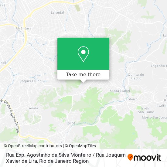 Rua Exp. Agostinho da Silva Monteiro / Rua Joaquim Xavier de Lira map