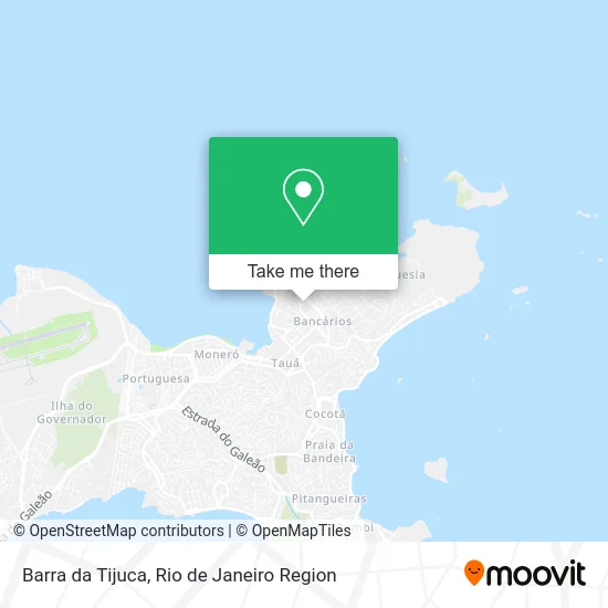 Barra da Tijuca map