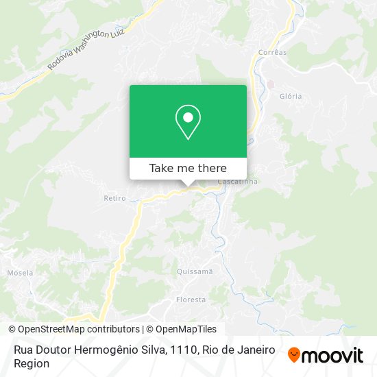 Rua Doutor Hermogênio Silva, 1110 map