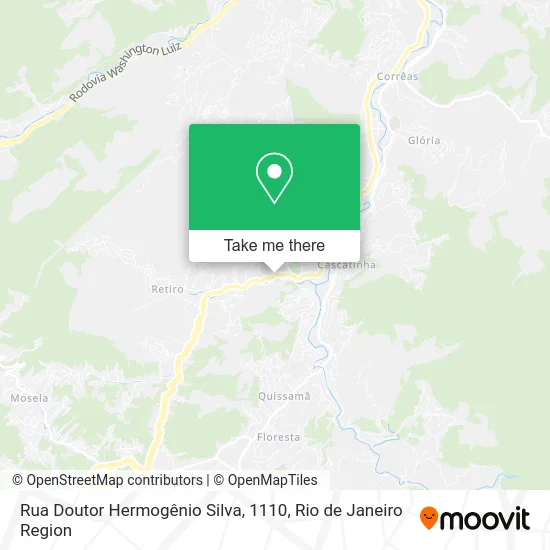 Rua Doutor Hermogênio Silva, 1110 map