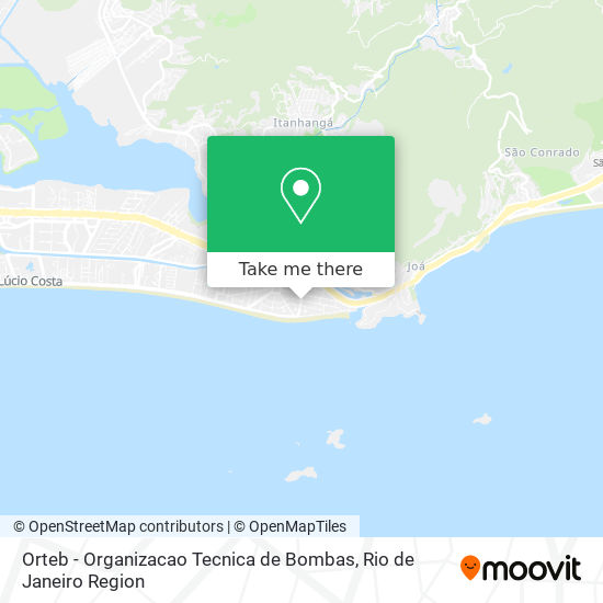 Mapa Orteb - Organizacao Tecnica de Bombas