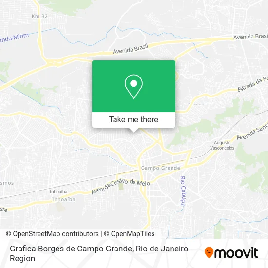 Grafica Borges de Campo Grande map