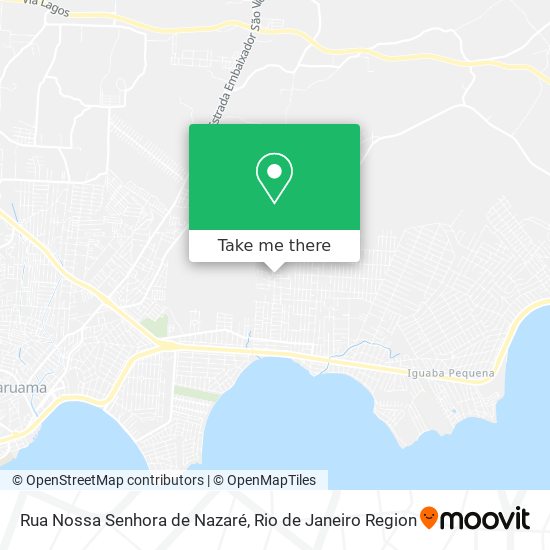 Rua Nossa Senhora de Nazaré map