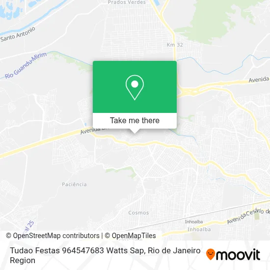 Tudao Festas 964547683 Watts Sap map