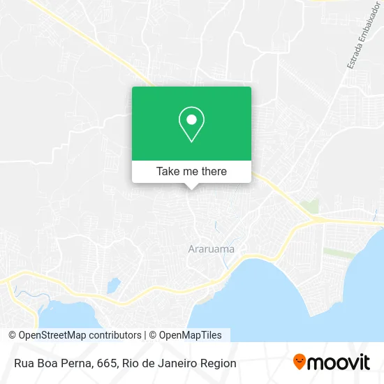 Rua Boa Perna, 665 map