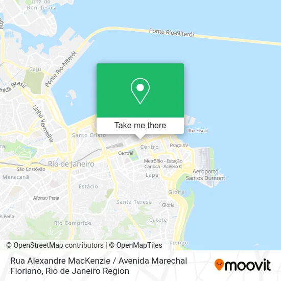 Rua Alexandre MacKenzie / Avenida Marechal Floriano map
