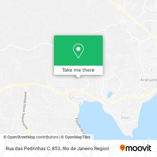 Rua das Pedrinhas C, 853 map
