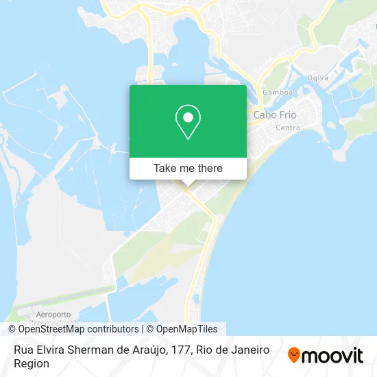 Rua Elvira Sherman de Araújo, 177 map