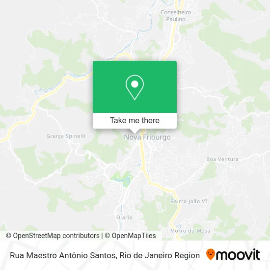 Rua Maestro Antônio Santos map