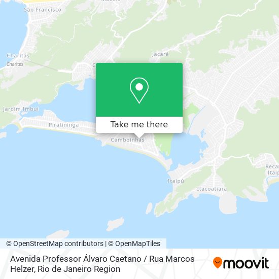 Avenida Professor Álvaro Caetano / Rua Marcos Helzer map