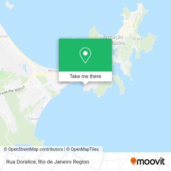 Rua Doralice map